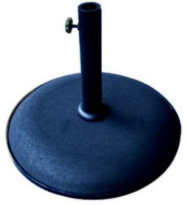 15KG PARASOL BASE - BLACK