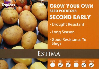 2KG SEED POTATO BAG - ESTIMA