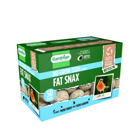 GARDMAN 50 PACK FAT SNAX