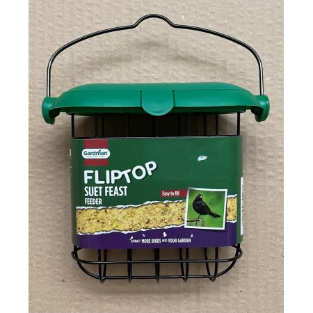 GARDMAN FLIP TIP SUET FEAST FEEDER
