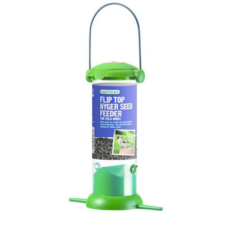 GARDMAN FLIP TOP NYJER SEED FEEDER