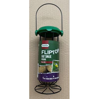 GARDMAN FLIP TOP SNAX FEEDER