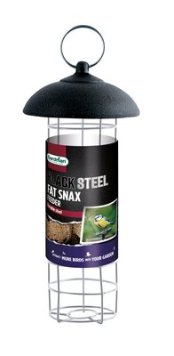 GM BLACK STEEL FAT SNAX FEEDER