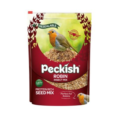 PECKISH ROBIN SEED AND INSECT MIX 2KG