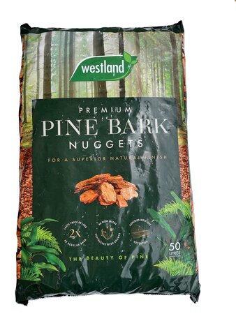 50L PREMIUM PINE BARK NUGGETS
