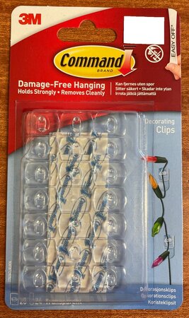 COMMAND DECORATING CLIPS