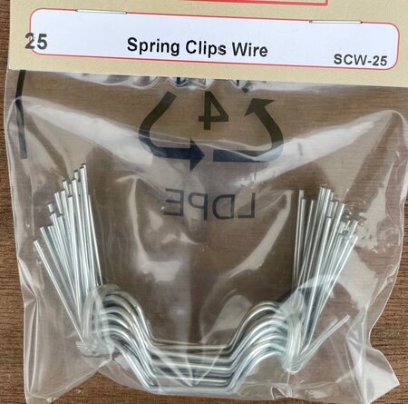 TILDENET SPRING CLIPS WIRE