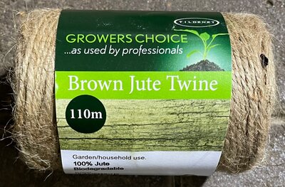 TILDENET BROWN JUTE TWINE 110M