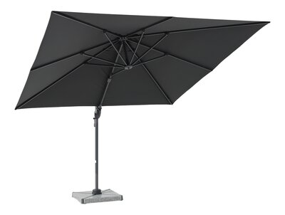 CHICHESTER 3.0 X 3.0M SIDE POST PARASOL - GREY