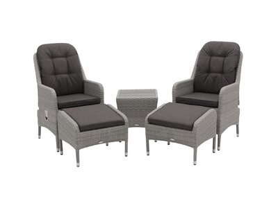 TETBURY RECLINER SET - GRAPHITE