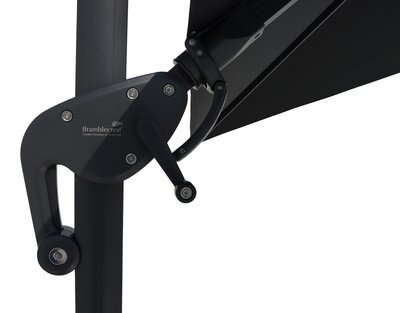 CHICHESTER 3.0 X 3.0M SIDE POST PARASOL - GREY - image 3