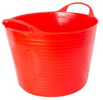 RED GORILLA FLEXIBLE TUB SMALL 14L RED