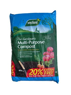 60L THE GARDENER'S MP COMPOST (20% FREE)