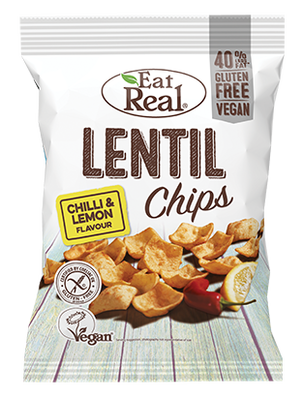 LENTIL CHILLI & LEMON CHIPS