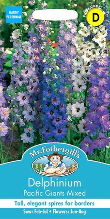 DELPHINIUM PACIFIC GIANTS MIXED