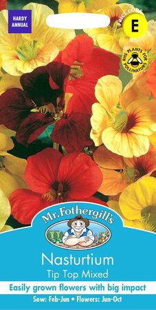 NASTURTIUM TIP TOP MIXED