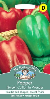 PEPPER (SWEET) CALIFORNIA WONDER