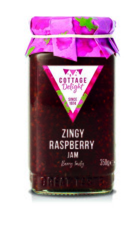 350G ZINGY RASPBERRY JAM 2020