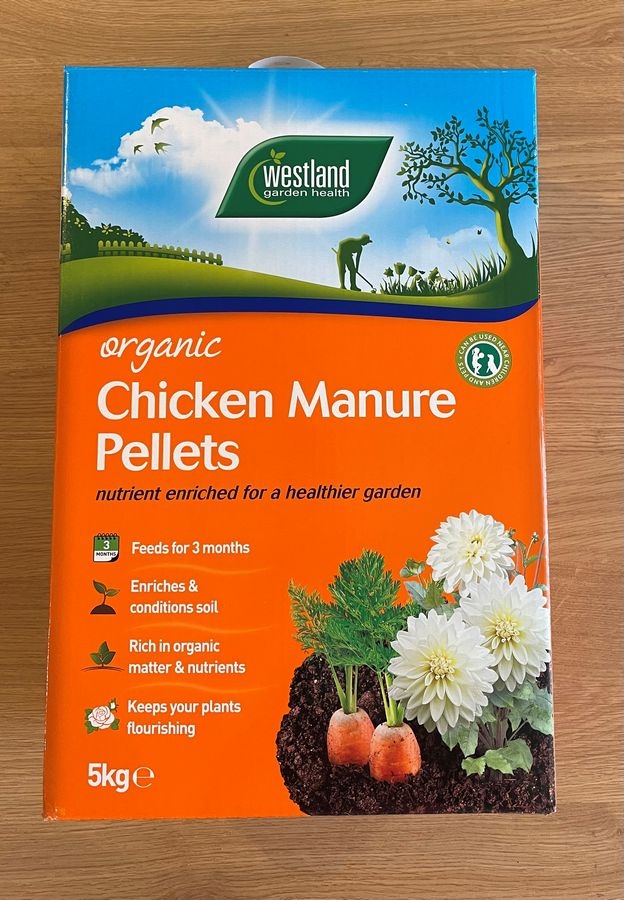 CHICKEN MANURE PELLETS 5KG Waresley Park