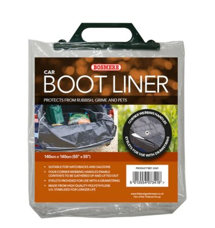 CAR BOOT LINER (BLACK) - image 1