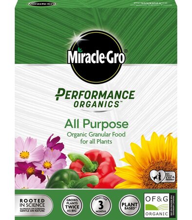 MIRACLE-GRO® MIRACLE-GRO® PERFORMANCE ORGANICS FRUIT & VEG GRANULAR FOOD 1 KG