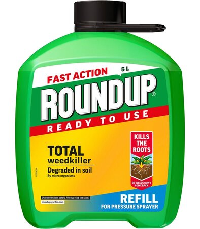 ROUNDUP® ROUNDUP® FAST ACTION READY TO USE WEEDKILLER PUMP ‘N GO 5 LITRES REFILL