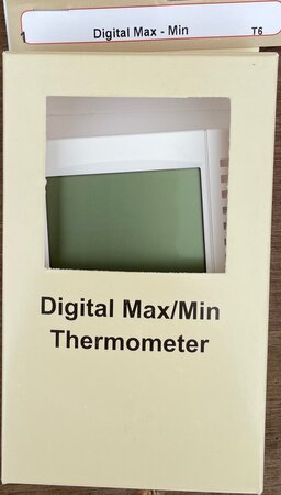 TILDENET MAX/MIN DIGITAL THERMOMETER