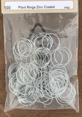 TILDENET ZINC COATED PLANT RINGS
