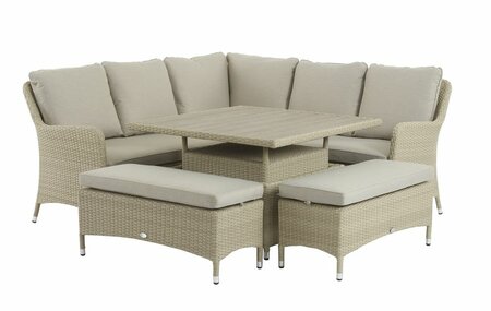 TETBURY SQUARE SOFA SET - NUTMEG - image 1