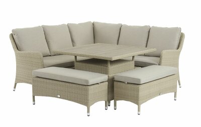 TETBURY SQUARE SOFA SET - NUTMEG