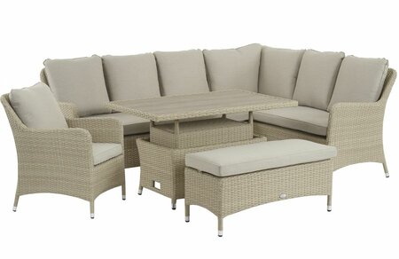 TETBURY L-SHAPE SOFA SET - NUTMEG - image 1