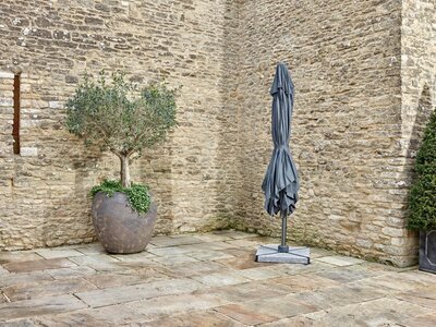 CHICHESTER 3.0 X 3.0M SIDE POST PARASOL - GREY - image 4