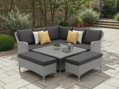 TETBURY SQUARE SOFA SET - GRAPHITE - image 2