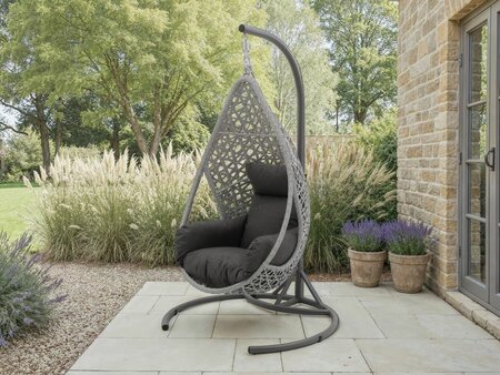 TETBURY SINGLE COCOON - GRAPHITE - image 2