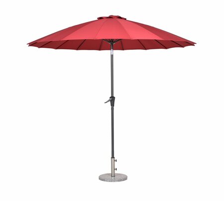 SHANGHAI 2.7M ALUMINIUM TILT PARASOL - RED - image 1