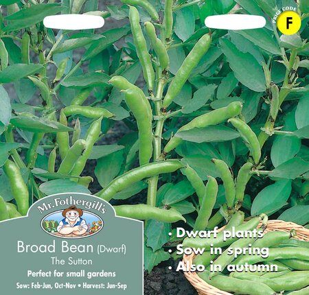 BROAD BEAN THE SUTTON (DWARF)