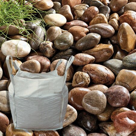 LARGE BEACH COBBLES - BULK BAG