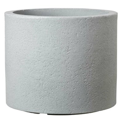 BETON ROUND PLANTER (GREY) - W 39CM X H 33CM