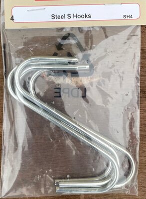 TILDENET STEEL S HOOKS