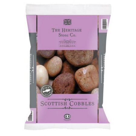 THE HERITAGE STONE CO. SCOTTISH COBBLES 50-75MM