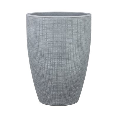 WEBEN HIGH PLANTER (GREY) - W 29CM X H 40CM - image 2